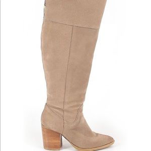 Stev Madden Euc! Over the knee boots suede 8.5